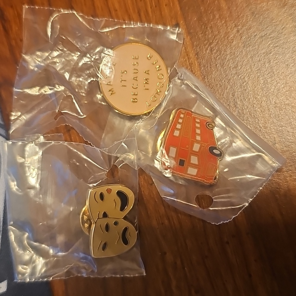 Free Burberry pin giveaway choose 1